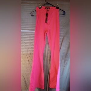 JC&JQ Pink Flared Juniors Pants